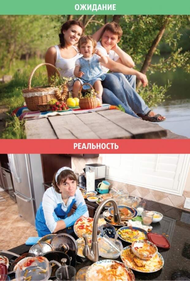 Женские ожидания и реальность (12 фото) Женские ожидания и реальность (12 фото)