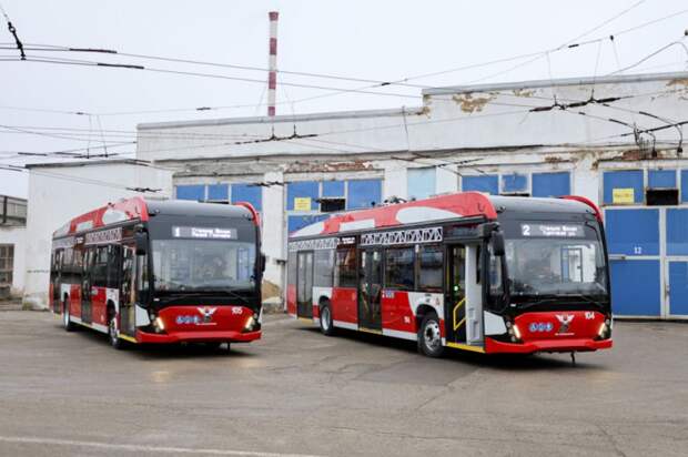 В Туле жители ездят на троллейбусах, которые горели в других регионах
