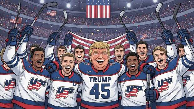 Трамп поздравил сборную США по хоккею с победой на Олимпийских играх