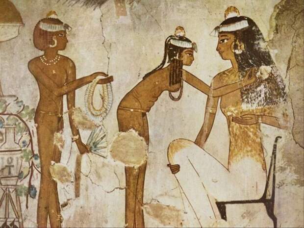 Эпиляция воском и другие гигиенические процедуры в Древнем Египте.