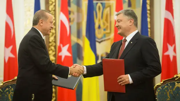 Порошенко надеется на заключение соглашения о зоне свободной торговли с Турцией