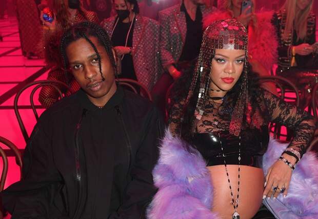 Рианна, A$AP Rocky и Джаред Лето посетили показ Gucci на Неделе моды в Милане