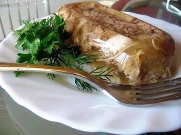 заливное из курицы