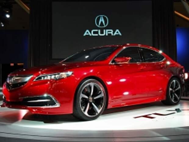 Седан Acura TLX появится в продаже в конце года Седан Acura TLX появится в продаже в конце года