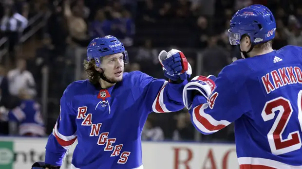 Три очка Панарина помогли «Рейнджерс» обыграть «Миннесоту» в матче НХЛ