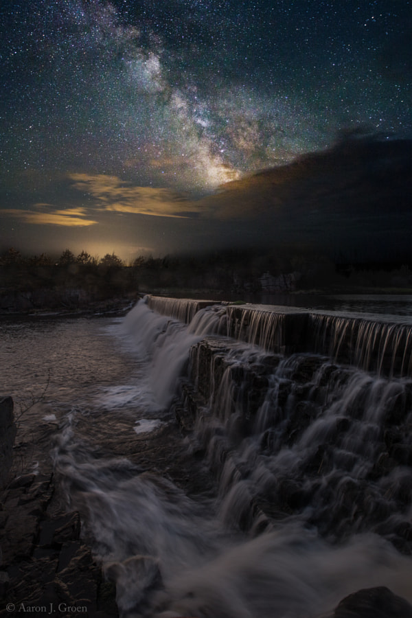 Waterfall Dreamscape by Aaron Groen on 500px
