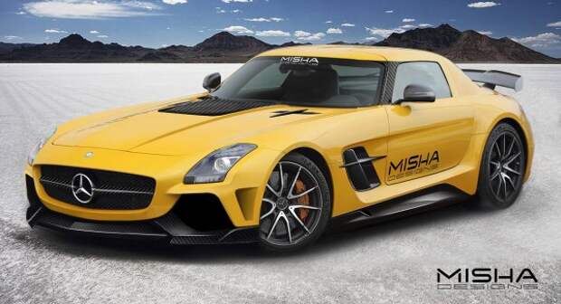 Mercedes-Benz SLS AMG в новой версии от Misha Design Mercedes-Benz SLS AMG в новой версии от Misha Design