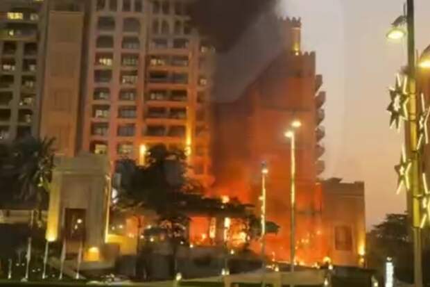 Иранская ракета упала на место отдыха россиян