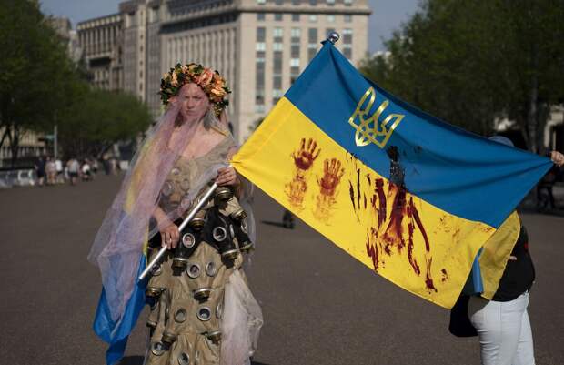 Весточка из Киева. Зверьё и ненависть - вот что такое Украина!