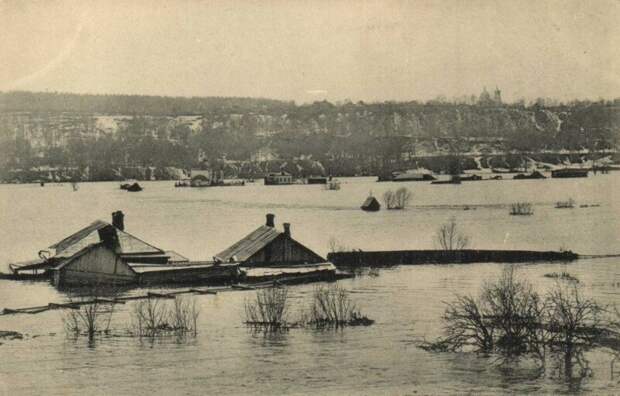 Наводнение в Самаре, 1927 год история, ретро, фото, это интересно