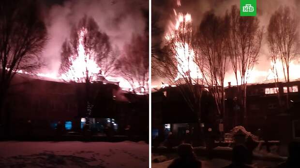 В Самаре вспыхнул ресторан с посетителями: видео