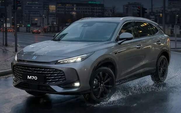 Багажник нового Москвича М70 удивил вместительностью (видеообзор)