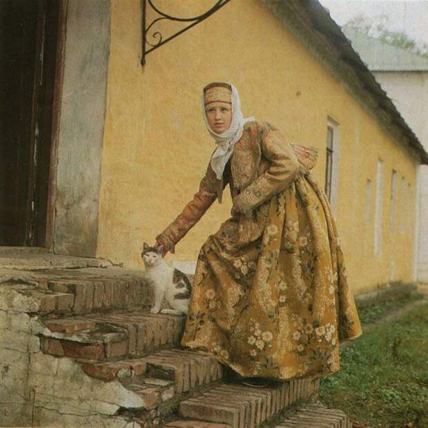 девушка, Россия, образ