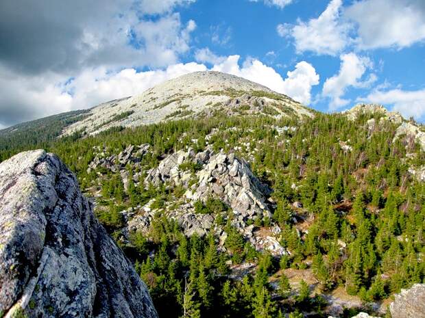 Гора Круглица. Национальный парк Таганай. Урал. Фото