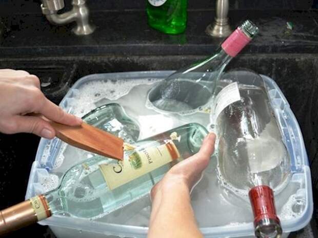 11 способов повторного использования пустых винных бутылок