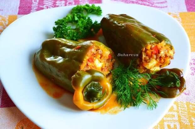 перцы фаршированные