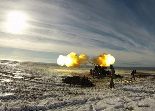 украинские противодесантные учения, артиллерия, ВСУ|Фото: