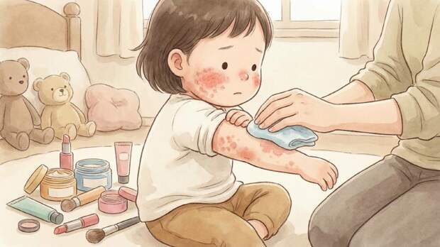 Педиатр Кулова: любая косметика может вызвать аллергию у детей