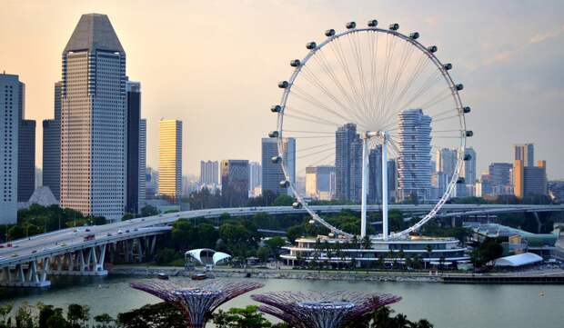 Колесо Singapore Flyer