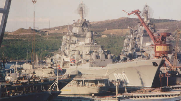 Специалисты готовят атомный крейсер "Адмирал Нахимов" к испытаниям