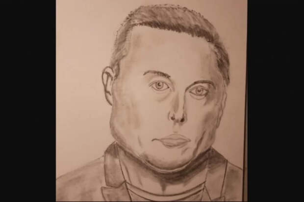 Маск заблокировал подростка в соцсетях за неумелый портрет с его лицом