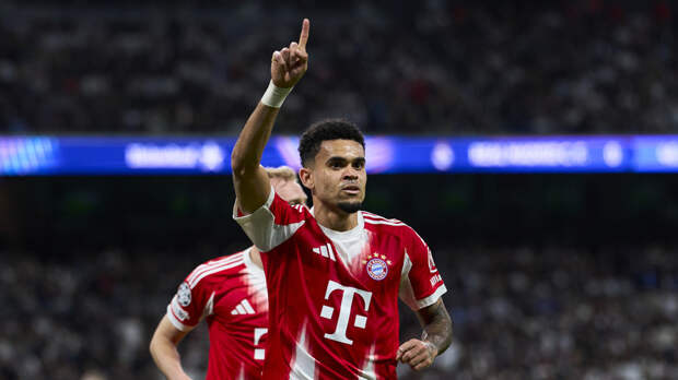 Голы Диаса и Кейна принесли победу «Баварии» над «Реалом» в первом матче 1/4 финала ЛЧ