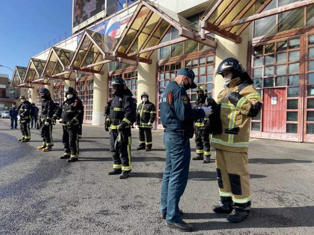 Занятие / Фото: Пресс-служба МЧС по ЮВАО