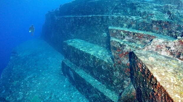 Предположение, как мегалиты Йонагуни у берегов Японии оказались под водой