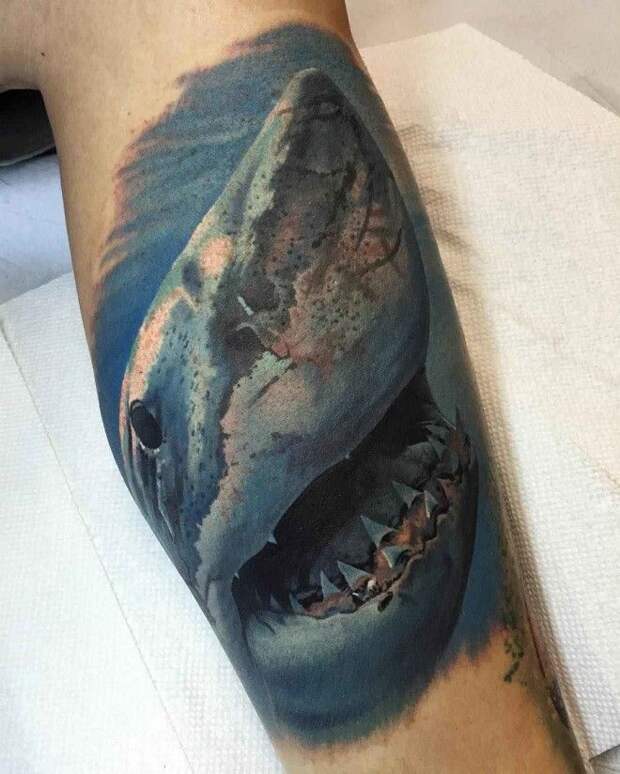Tattoo artist Steve Butcher photorealistic color realism tattoo, portrait | Тату-мастер Steve Butcher фотореалистичные цветные татуировки , портретный реализм