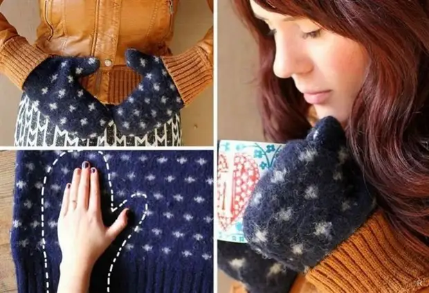 Какие красивые и необычные вещи можно сделать своими руками из старого ненужного свитера
