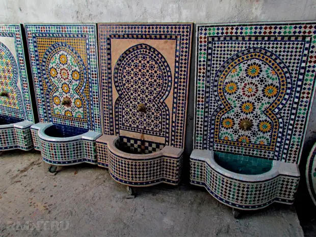 Марокканская плитка зеллидж: особенности и фотопримеры