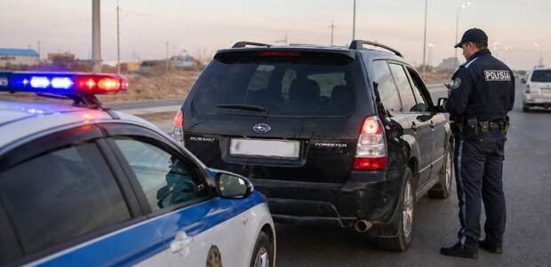 В Мангистау подросток пытался скрыться от полиции за рулём авто