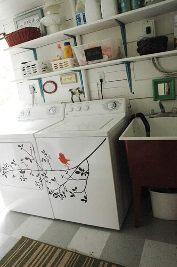 9 советов, как украсить стиральную машину