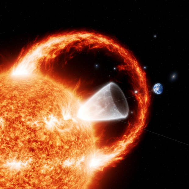 Первая в году вспышка класса X на Солнце нацелена на Землю