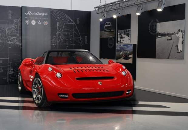 Уникальный родстер Abarth 1000 SP на базе 4C от Alfa Romeo
