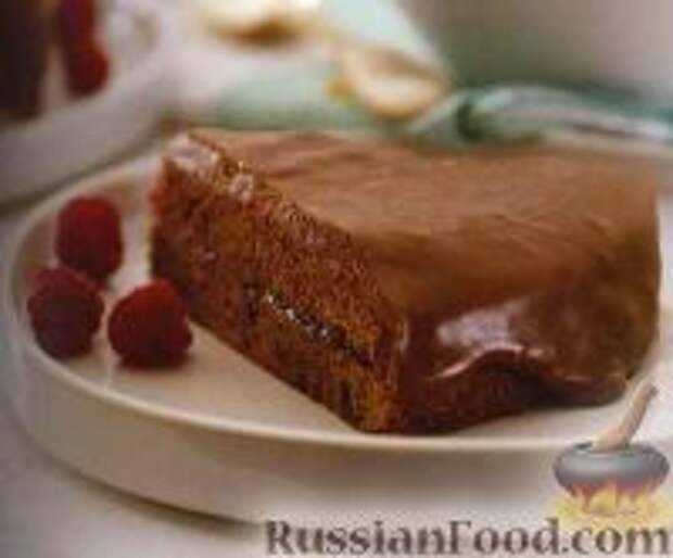 Фото к рецепту: Шоколадный пирог с кофейным кремом