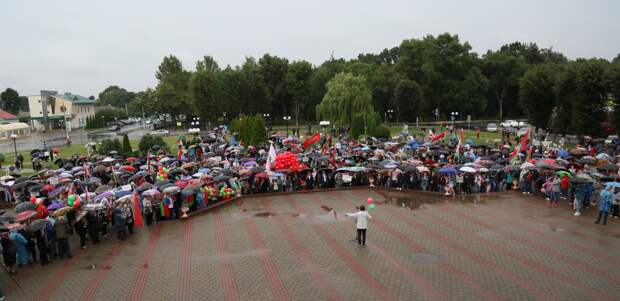 Митинги за Лукашенко 19.08.2020