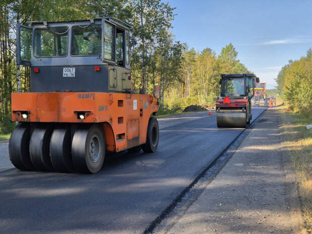 Использование инновационных технологий при строительстве дорог в Петербурге