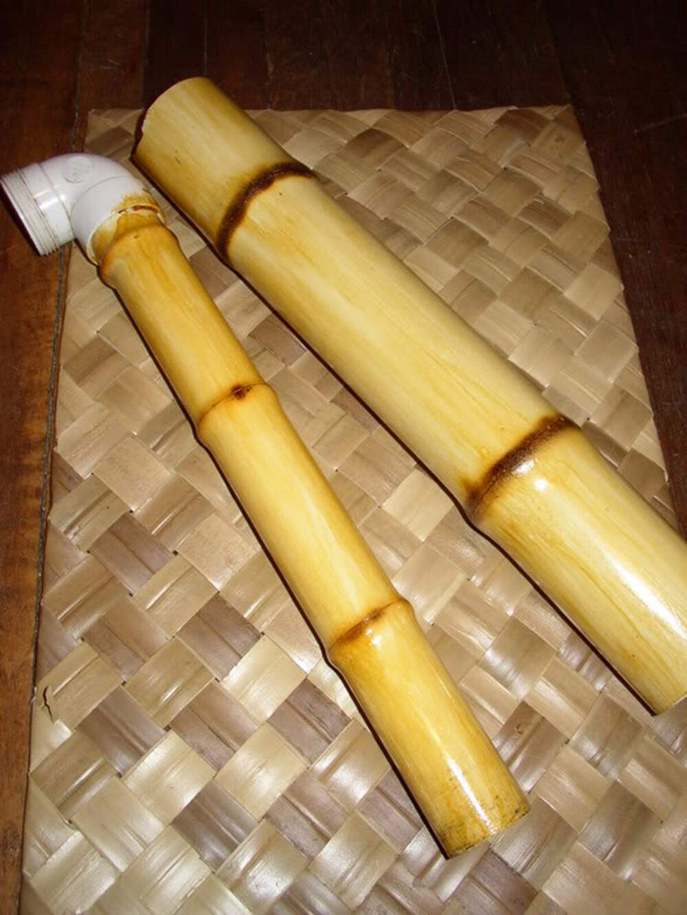 Имитация бамбука для труб