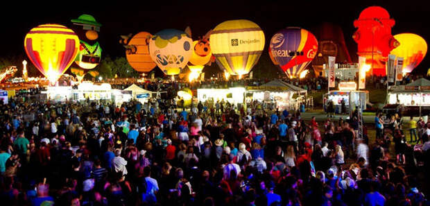 Самые зрелищные фестивали воздушных шаров