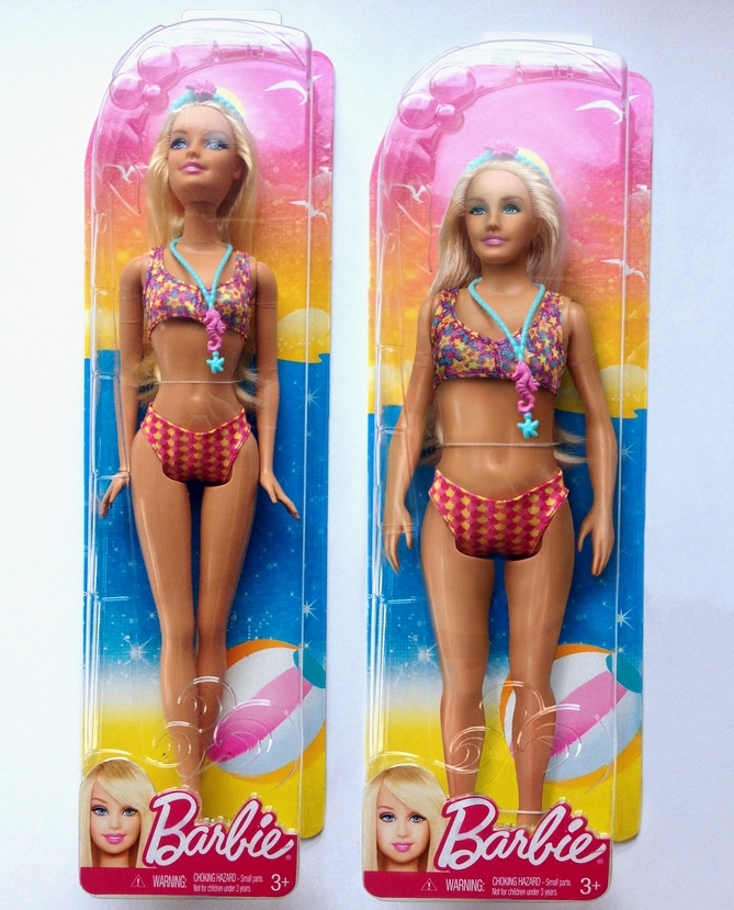 Реалистичная кукла Barbie от Николая Лэмма