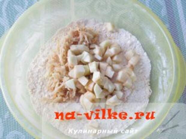 Сконы яблочные