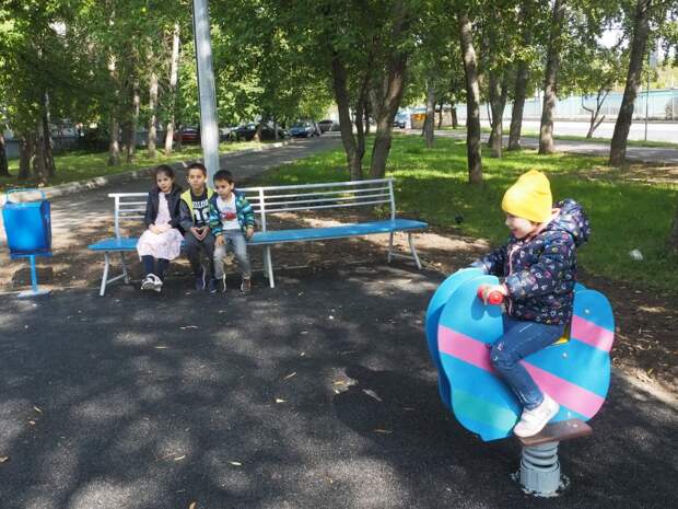 За лето в Алтуфьевском капитально отремонтируют пять детских площадок Фото: Ирина Лаповок