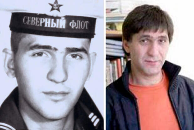 Сергей Пускепалис. Слева в войсках ВМФ