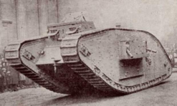 Первая в истории мировых войн танковая атака произошла в битве на реке Сомме