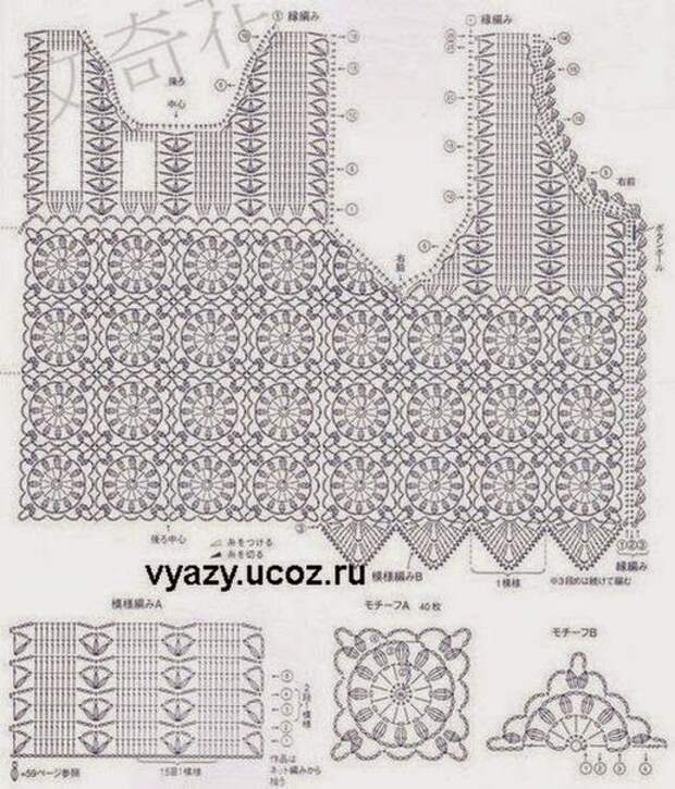 Crochet patterns: 