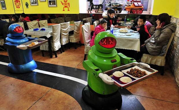 Ресторан роботов.