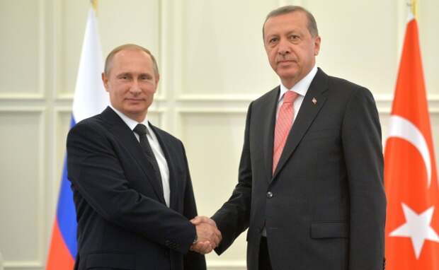 Владимир Путин и Реджеп Тайип Эрдоган. Июнь 2015 года