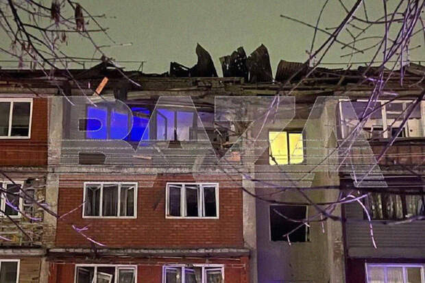 В Беслане три человека пострадали при падении беспилотника на жилой дом