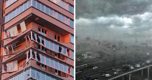 Разрушенная Москва. Как столица пережила апрельский апокалипсис ПОДМОСКОВЬЕ, ветер, дождь, москва, разрушения, россия, ураган, шторм